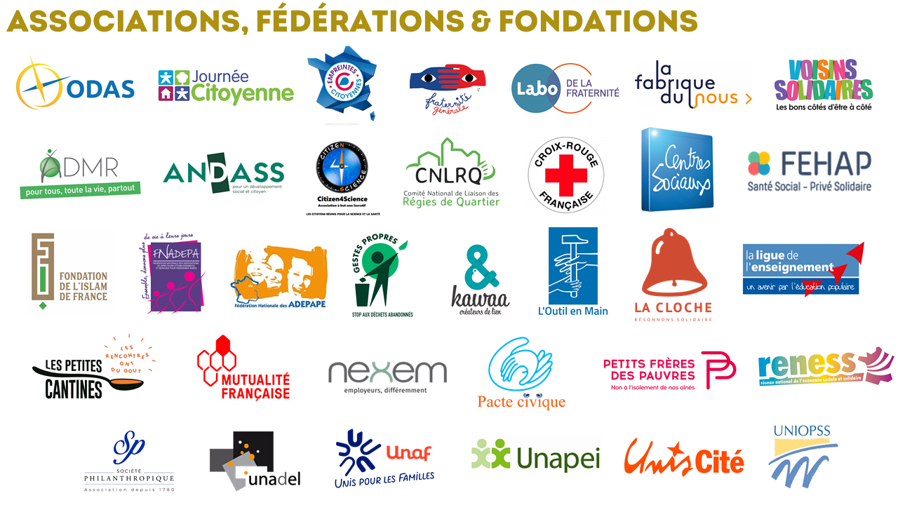 Associations, fédérations et fondations